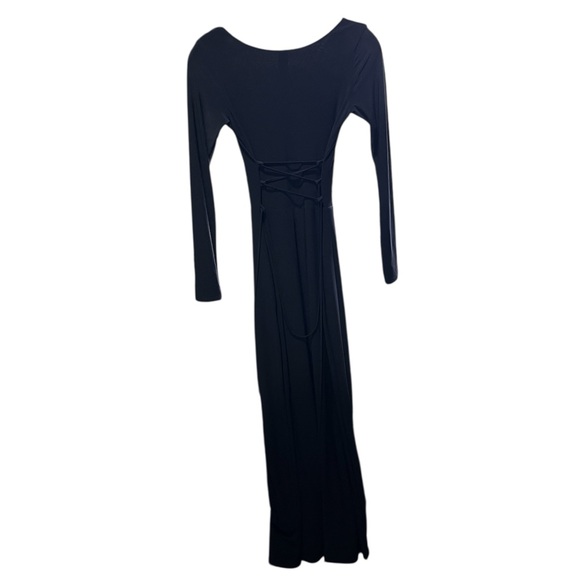 AYM Studio NEW Walter Reversible Maxi Dress Black Medium - Picture 13 of 13